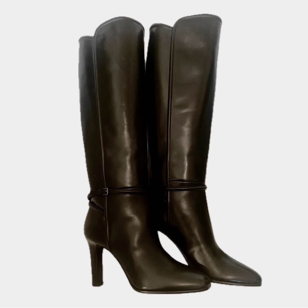 NWT Saint Laurent Black Boots - Picture 9 of 15